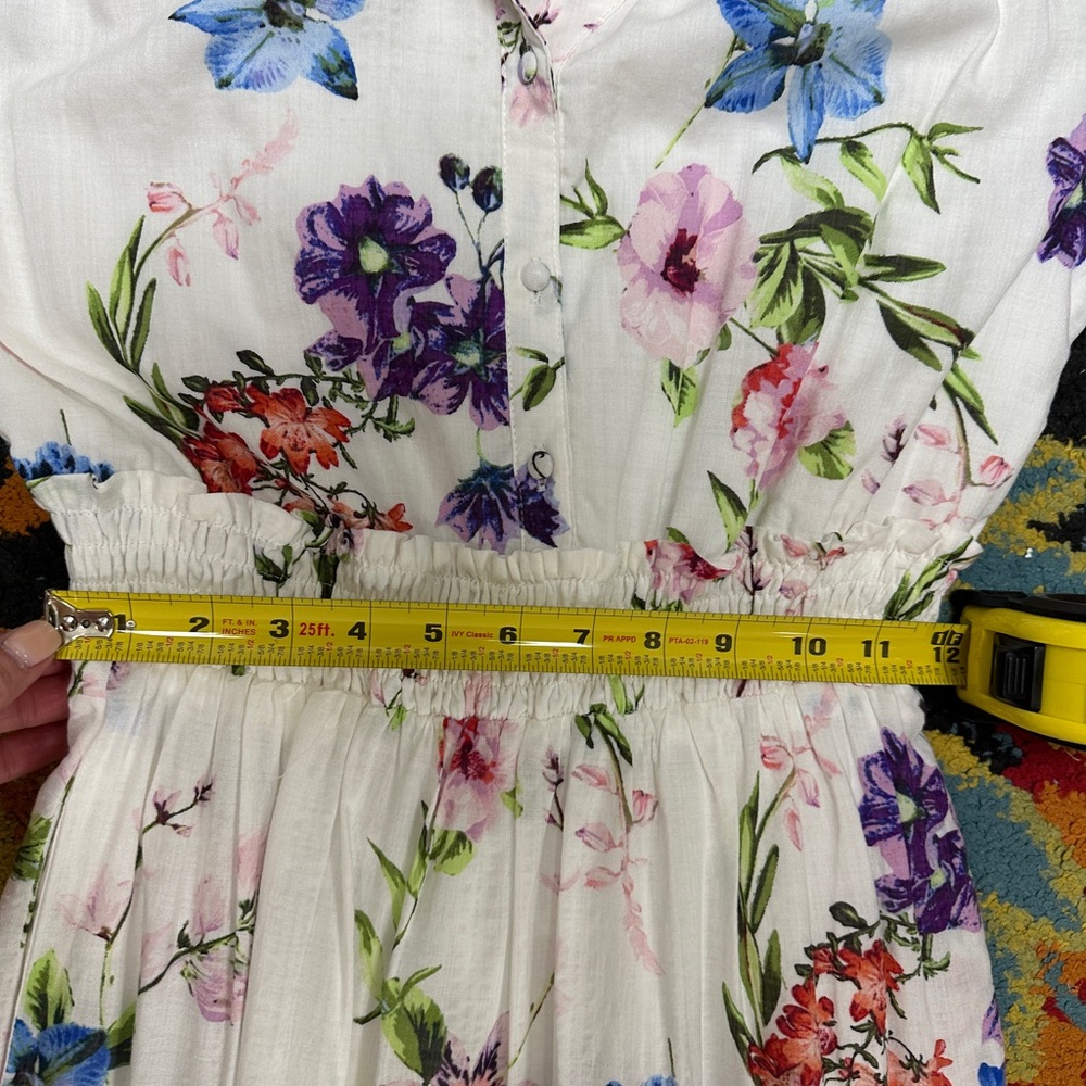 Floral Print Maxi Dress - Picture 7 of 8